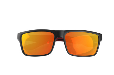 Logo trade promotional item photo of: Sunglasses IRAVADI Schwarzwolf