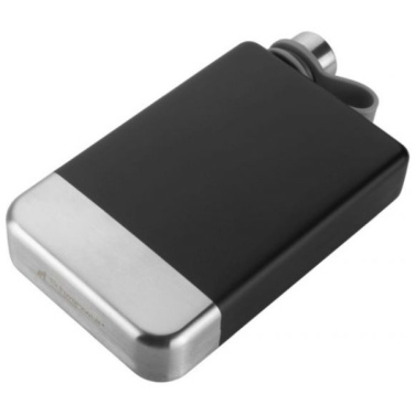 Logotrade promotional product image of: Hip flask set TAHAT Schwarzwolf