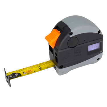 Logo trade promotional gifts image of: Laser tape measure, RLM62001