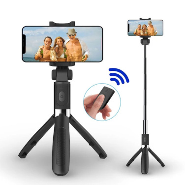 Logo trade advertising products picture of: Selfie stick with tripod, K06