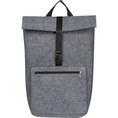Logotrade promotional merchandise photo of: RPET Felt Backpack BIRMINGHAM