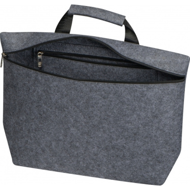 Logotrade promotional giveaway image of: RPET Laptop Bag LUGANO
