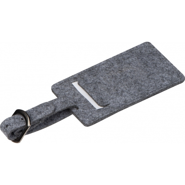 Logotrade advertising products photo of: Felt Suitcase Tag PORTLAND
