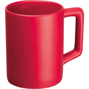 Logo trade business gifts image of: Ceramic Cup BRADFORD 300 ml