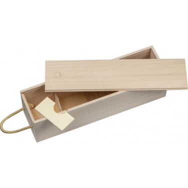 Logotrade promotional item picture of: Wine box DAVENPORT
