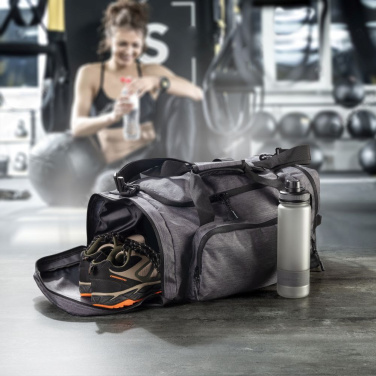Logotrade promotional item picture of: Travel and sport bag ARARAT Schwarzwolf