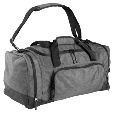 Logo trade promotional gifts picture of: Travel and sport bag ARARAT Schwarzwolf