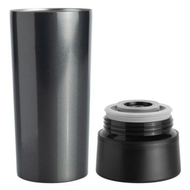 Logotrade promotional merchandise picture of: Thermo mug ARANSOL 300 ml Schwarzwolf