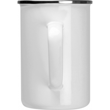 Logotrade business gift image of: Enamel cup Adelaine