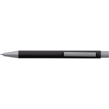 Logotrade promotional giveaway image of: Mechanical pencil soft touch ANCONA