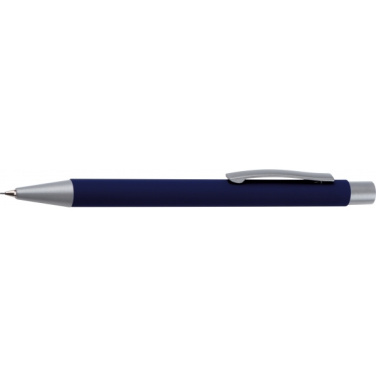 Logo trade advertising product photo of: Mechanical pencil soft touch ANCONA