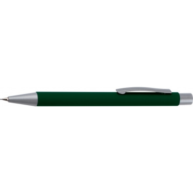 Logo trade promotional merchandise image of: Mechanical pencil soft touch ANCONA