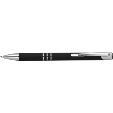 Logotrade advertising product picture of: Semi gel pen soft touch DUNMORE
