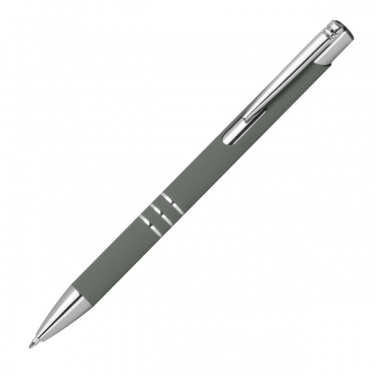 Logotrade promotional item image of: Semi gel pen soft touch DUNMORE