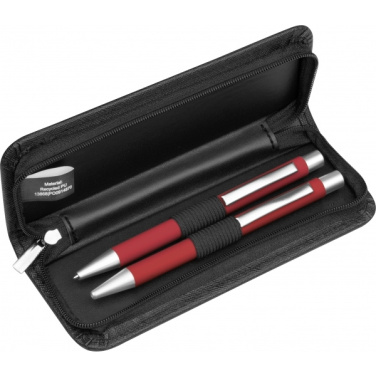 Logotrade advertising product image of: Writing set soft touch Uppsala