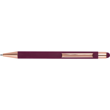 Logo trade promotional giveaways image of: Ballpoint pen Miramar