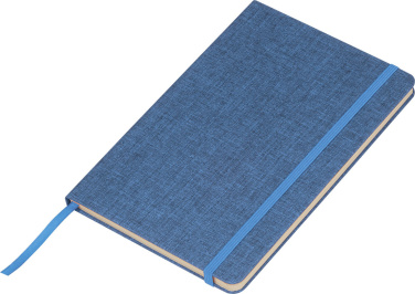 Logo trade promotional merchandise image of: Lined notebook Algiers