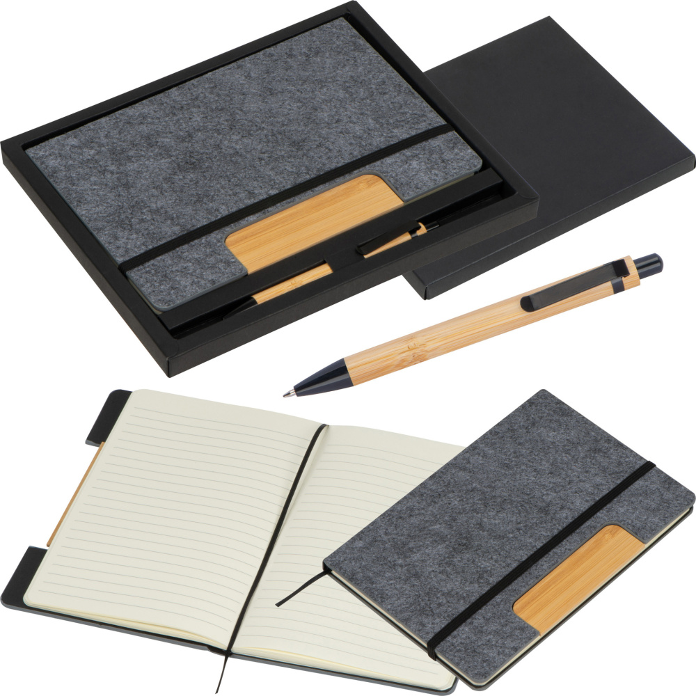 Logo trade promotional gift photo of: Notebook set Walsall