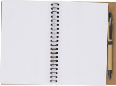 Logotrade promotional item picture of: Spiral notebook Ravenna