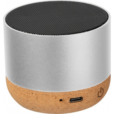 Logo trade promotional gifts image of: Recycled speaker Brest