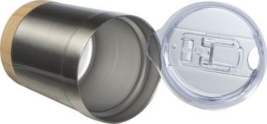 Logo trade promotional items image of: Recycled steel cup Turin
