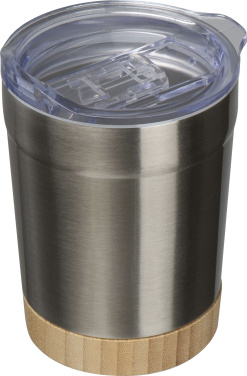 Logo trade corporate gifts image of: Recycled steel cup Turin