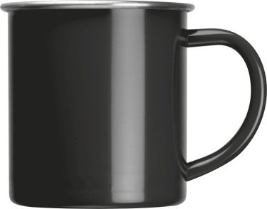 Logo trade promotional merchandise picture of: Steel cup Trezzo
