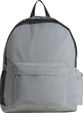 Logo trade business gifts image of: Reflective backpack Crewe
