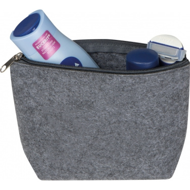 Logo trade advertising products picture of: RPET cosmetic bag Cremona