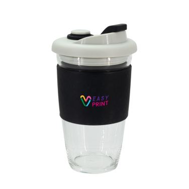Logotrade promotional merchandise photo of: Glass coffee cup 424 ml