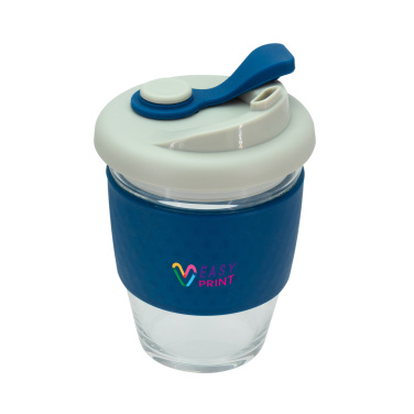 Logotrade advertising product picture of: Glass coffee cup 340 ml