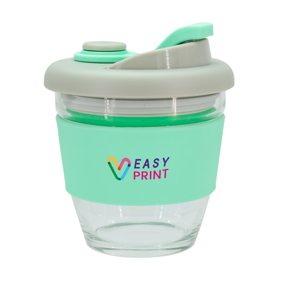 Logotrade promotional giveaway picture of: Glass coffee cup 227 ml