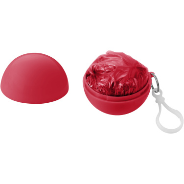 Logotrade advertising product picture of: Xina rain poncho in storage ball with keychain