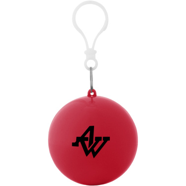 Logotrade corporate gifts photo of: Xina rain poncho in storage ball with keychain