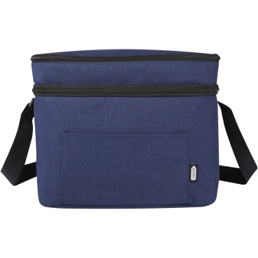 Logo trade advertising products image of: Tundra GRS RPET double compartments cooler bag 13L