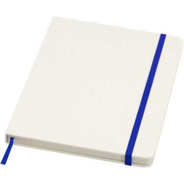 Logotrade promotional merchandise image of: Bass A5 recycled hard cover notebook with lined pages