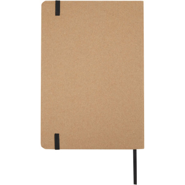 Logotrade promotional products photo of: Holm A5 stone paper hard cover notebook with lined pages