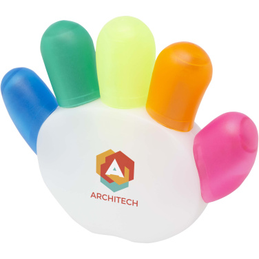 Logo trade promotional items picture of: Patina 5-colour highlighter
