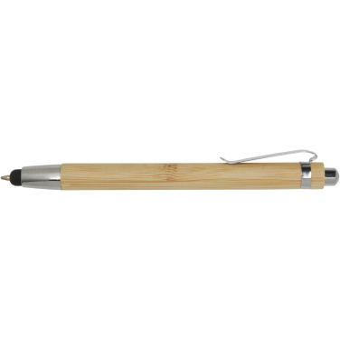 Logo trade promotional merchandise picture of: Elm bamboo ballpoint pen