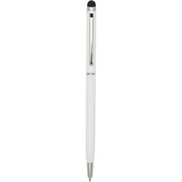 Logo trade promotional item photo of: Ore aluminium ballpoint pen with stylus