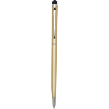 Logo trade promotional giveaways picture of: Ore aluminium ballpoint pen with stylus