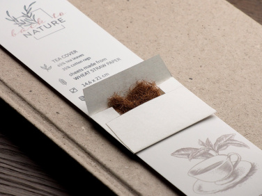 Logo trade promotional products image of: Recycled Tea Notebook 209734000