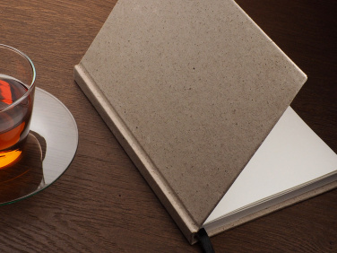 Logo trade promotional giveaways picture of: Recycled Tea Notebook 209734000