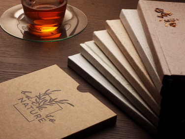 Logotrade promotional merchandise photo of: Recycled Hemp Notebook 209734300