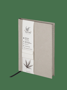 Logotrade promotional merchandise photo of: Recycled Hemp Notebook 209734300