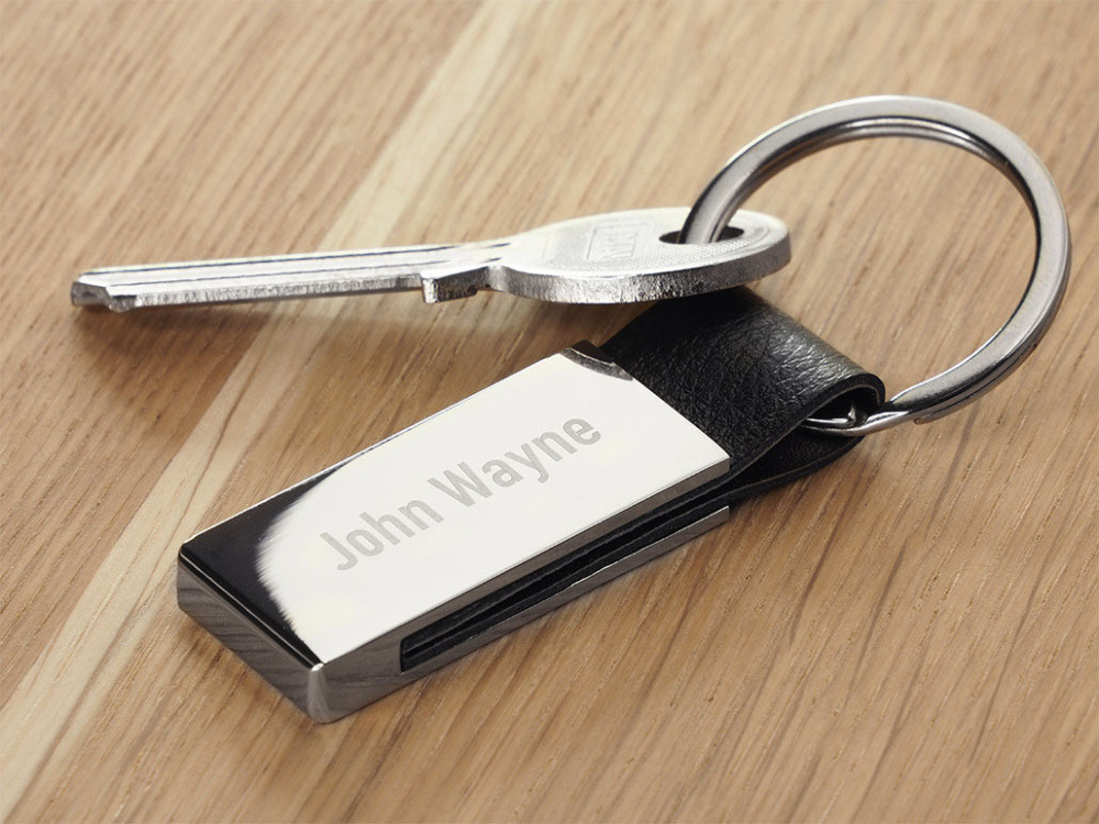 Logo trade promotional products image of: Keyring 91409500