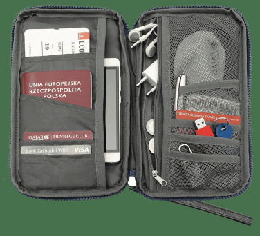 Logo trade corporate gift photo of: Travel wallet 94608700