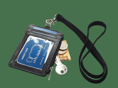 Logo trade promotional merchandise picture of: ID card holder with lanyard 170805200