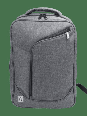 Logotrade promotional giveaway image of: ECO backpack RPET 126815900