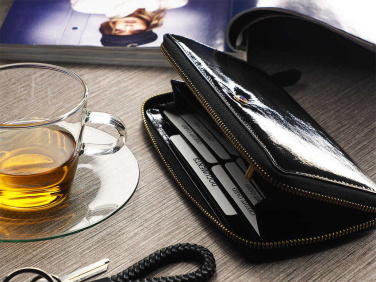Logo trade corporate gifts image of: Wallet 36008200